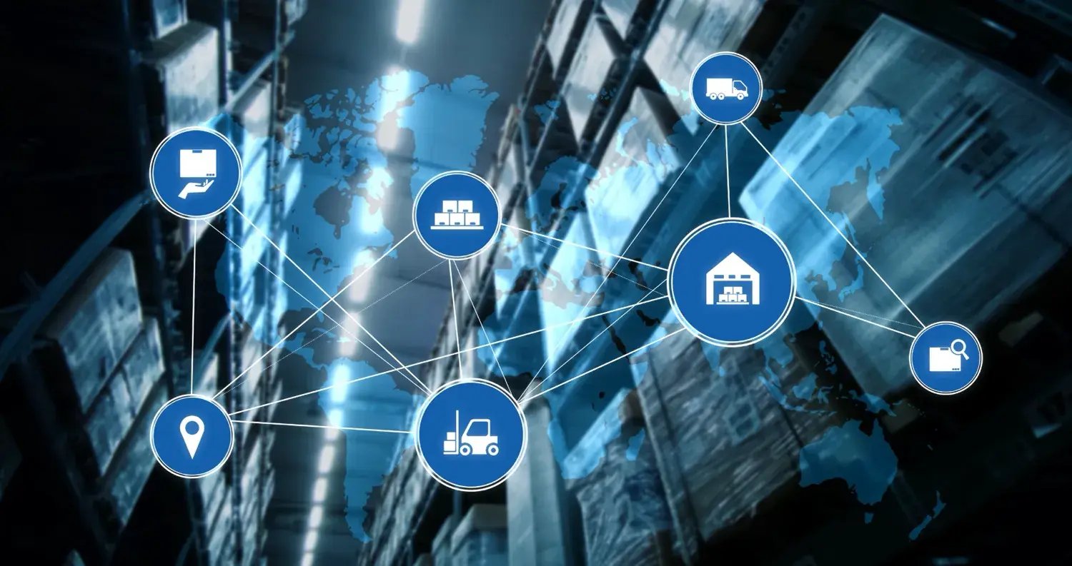 Digital unterstütztes Warehouse Management in einem Distributionszentrum